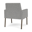 Lesro Mystic Lounge Reception Guest Chair in Gray