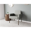 Lesro Mystic Lounge Reception Guest Chair in Gray