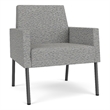 Lesro Mystic Lounge Reception Guest Chair in Gray