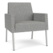 Lesro Mystic Lounge Reception Guest Chair in Gray