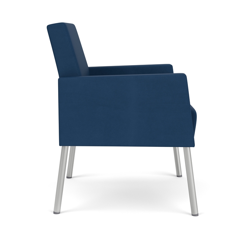 Lesro Mystic Lounge Reception Guest Chair in Blue