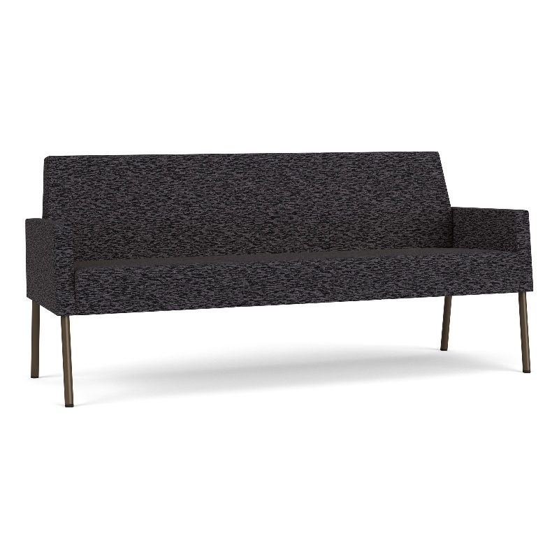 Lesro Mystic Lounge Reception Sofa in Black