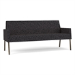 Lesro Mystic Lounge Reception Sofa in Black