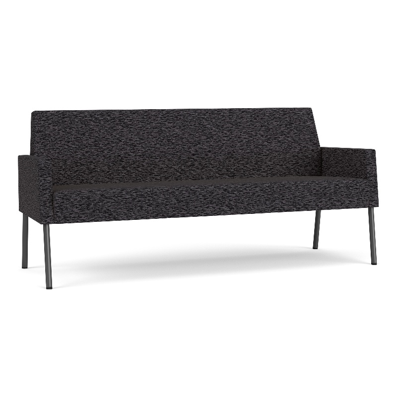 Lesro Mystic Lounge Reception Sofa in Black