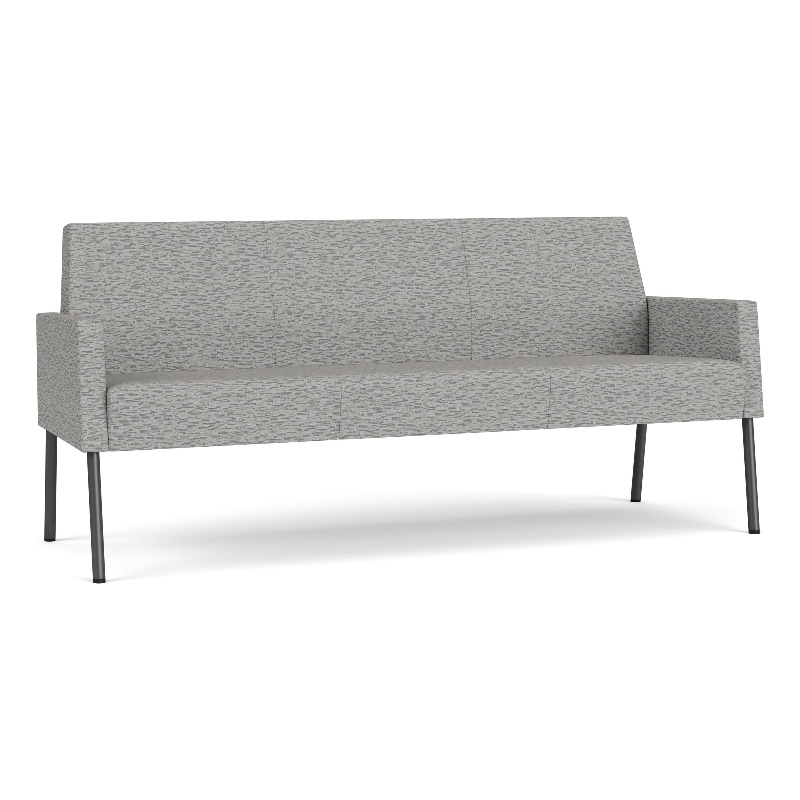 Lesro Mystic Lounge Reception Sofa in Gray