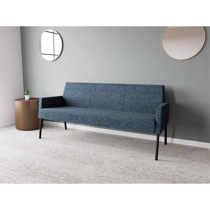 Lesro Mystic Lounge Reception Sofa in Blue