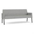 Lesro Mystic Lounge Reception Sofa in Gray