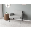 Lesro Mystic Lounge Reception Bariatric Chair in Gray