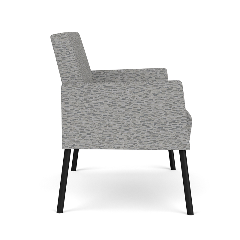 Lesro Mystic Lounge Reception Bariatric Chair in Gray