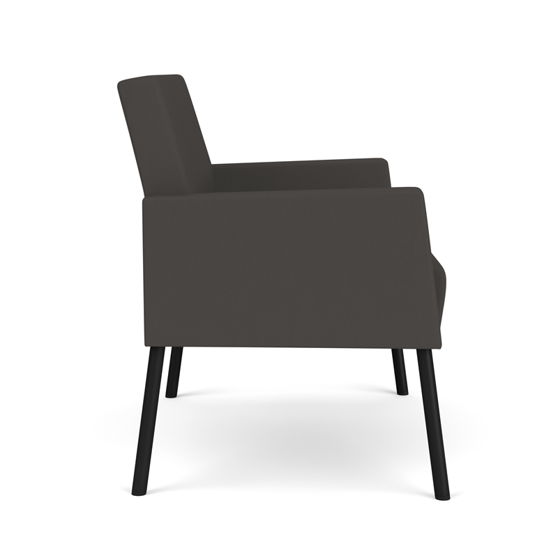 Lesro Mystic Lounge Reception Bariatric Chair in Gray