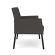 Lesro Mystic Lounge Reception Bariatric Chair in Gray