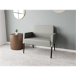 Lesro Mystic Lounge Reception Bariatric Chair in Gray