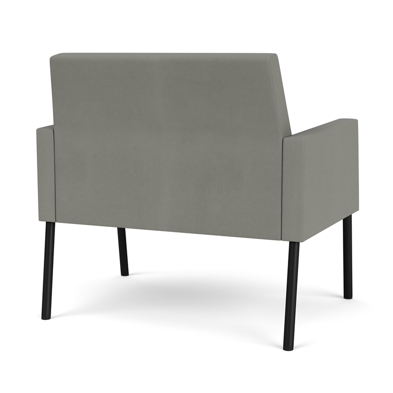 Lesro Mystic Lounge Reception Bariatric Chair in Gray