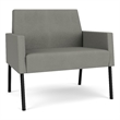 Lesro Mystic Lounge Reception Bariatric Chair in Gray