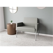Lesro Mystic Lounge Reception Bariatric Chair in Gray