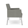 Lesro Mystic Lounge Reception Bariatric Chair in Gray