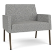 Lesro Mystic Lounge Reception Bariatric Chair in Gray