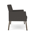 Lesro Mystic Lounge Reception Bariatric Chair in Gray