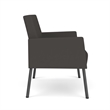 Lesro Mystic Lounge Reception Bariatric Chair in Gray