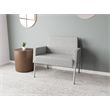 Lesro Mystic Lounge Reception Bariatric Chair in Gray