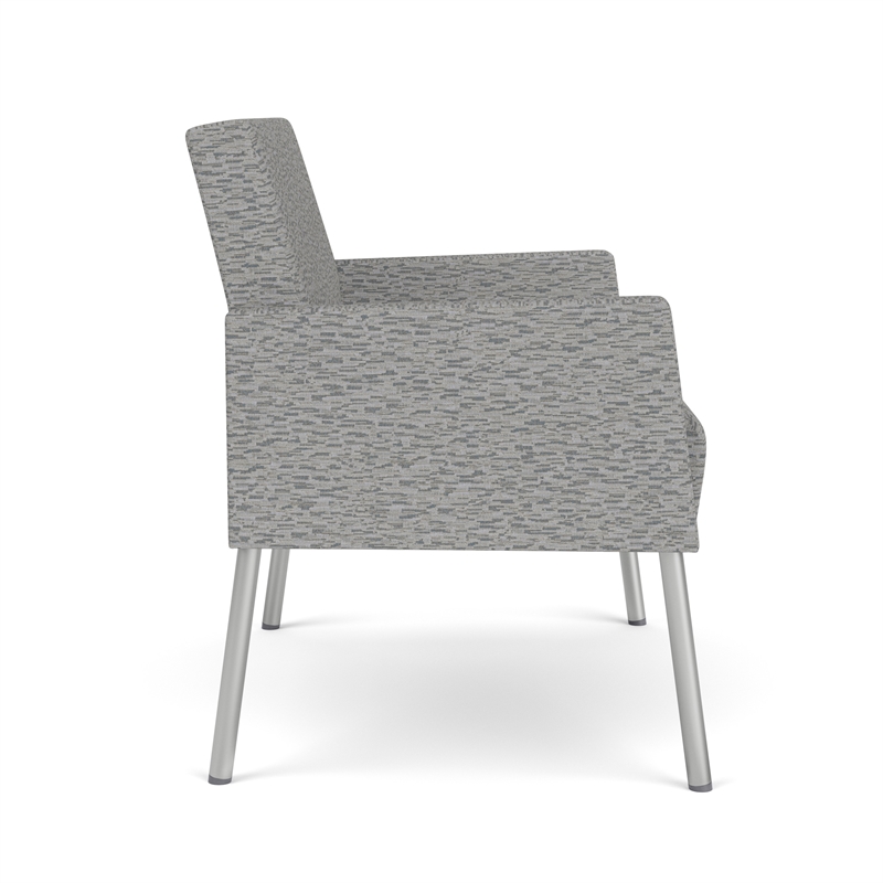 Lesro Mystic Lounge Reception Bariatric Chair in Gray