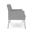 Lesro Mystic Lounge Reception Bariatric Chair in Gray