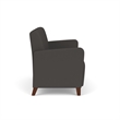 Lesro Ravenna Reception Loveseat in Gray