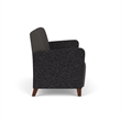 Lesro Ravenna Reception Loveseat in Gray