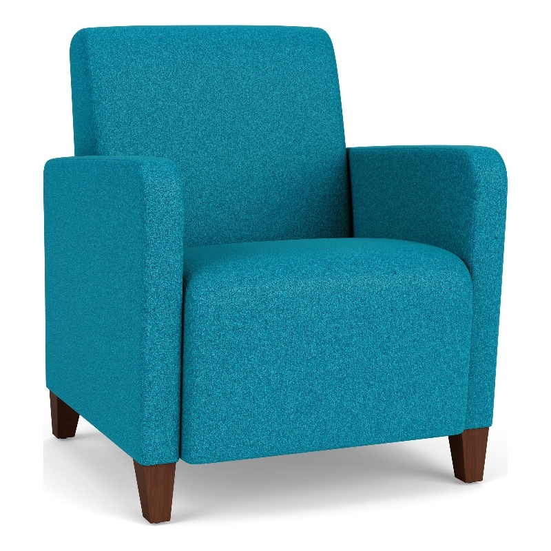 Lesro Ravenna Lounge Reception Guest Chair in Teal