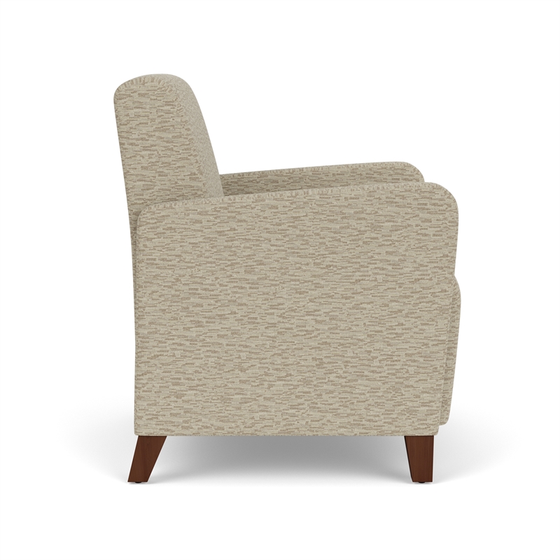 Lesro Ravenna Lounge Reception Guest Chair in Beige