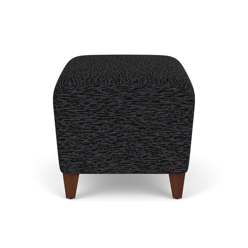 Lesro Ravenna Lounge Reception Ottoman in Black