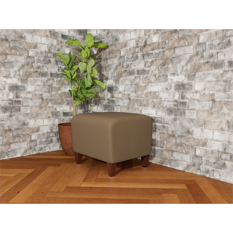 Lesro Ravenna Lounge Reception Ottoman in Brown