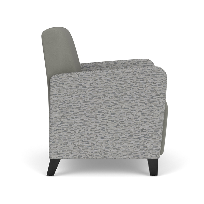 Lesro Ravenna Lounge Reception Guest Chair in Gray