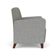 Lesro Ravenna Lounge Reception Guest Chair in Gray