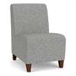 Lesro Ravenna Lounge Reception Armless Guest Chair in Teal