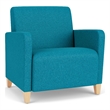 Lesro Ravenna Lounge Reception Wide Guest Chair in Teal