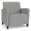 Lesro Ravenna Lounge Reception Wide Guest Chair in Gray