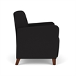Lesro Ravenna Lounge Reception Wide Guest Chair in Black