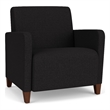 Lesro Ravenna Lounge Reception Wide Guest Chair in Black