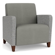 Lesro Ravenna Lounge Reception Wide Guest Chair in Gray