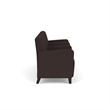 Lesro Ravenna Lounge Reception 3 Seat Tandem Seating in Brown