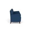 Lesro Ravenna Lounge Reception 3 Seat Tandem Seating in Blue
