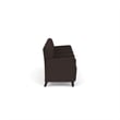 Lesro Ravenna Lounge Reception 4 Seat Tandem Seating in Brown