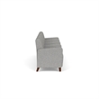Lesro Ravenna Lounge Reception 4 Seat Tandem Seating in Gray
