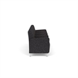 Lesro Ravenna Lounge Reception 4 Seat Tandem Seating in Black