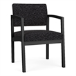Lesro Industries Steel Waiting Reception Guest Chair Steel Frame in Blue