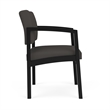 Lesro Industries Steel Waiting Reception Guest Chair Steel Frame in Gray