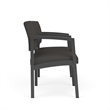 Lesro Industries Steel Waiting Reception 2 Seat Tandem Seating in Gray