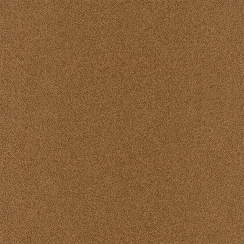Studio Designs Home Newel Accent Chair Blended Leather and Chrome Frame /  Brown