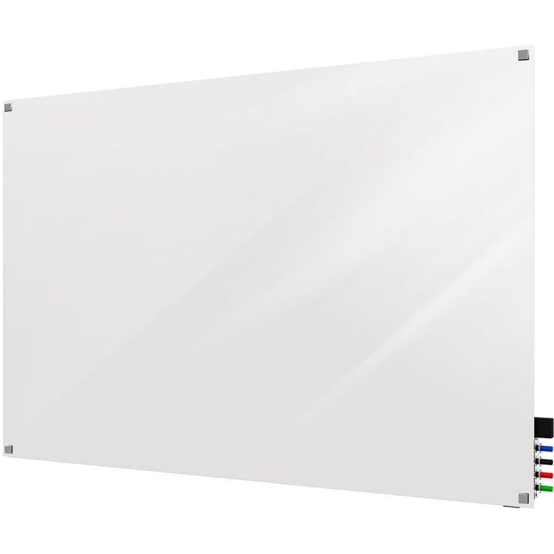 Ghent's Glass 2' x 3' Mag. Harmony Board with Square Corners in White Back